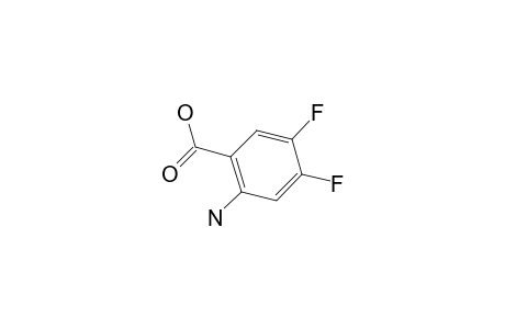 2-Amino-4,5-difluorobenzoic acid