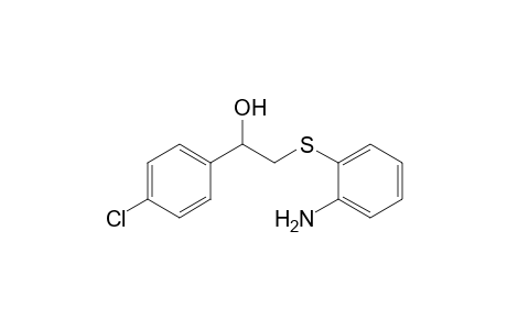 2-(2-Aminophenylthio)-1-(4-chlorophenyl)ethanol