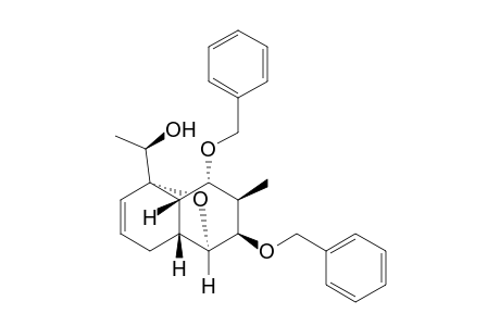 (+)-(1R,1'R,3S,7R,8S,9R,10R,11R)-9,11-Dibenzyloxy-3-(1'-hydroxyethyl)-10-methyl-2-oxatricyclo[5.4.0.0(3,8)]undec-4-ene