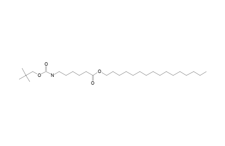 6-Aminocaproic acid, N-neopentyloxycarbonyl-, hexadecyl ester