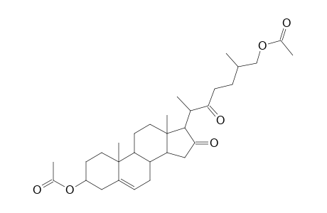 Cholest-5-ene-16,22-dione, 3,26-bis(acetyloxy)-, (3.beta.,25R)-