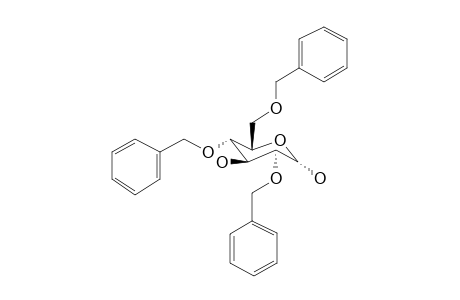 2,4,6-tri-o-Benzyl-.alpha.-D-glucose