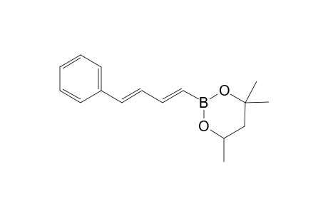 4,4,6-Trimethyl-2-[4'-phenylbuta-1E,3E-dienyl]-1,3,2-dioxaborinane