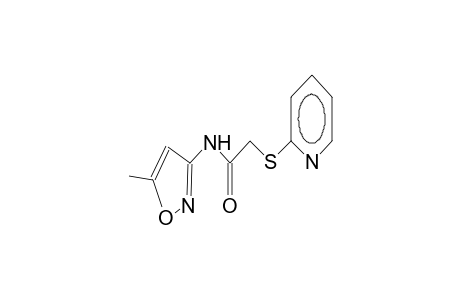 N-(5-methylisoxazol-3-yl)-2-(2-pyridyl)thioacetamide