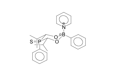 4,6-DIISOPROPYL-2,5-DIPHENYL-5-THIONO-1,3,2,5-DIOXABORAPHOSPHORINANE-PYRIDINE COMPLEX (ISOMER 1)