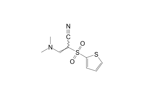 3-(dimethylamino)-2-[(2-thienyl)sulfonyl]acrylonitrile