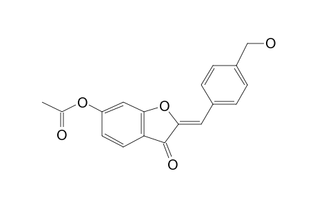 Coumaran-3-one, 6-acetoxy-2-[4-methoxybenzylidene]-