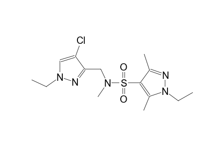 1H-pyrazole-4-sulfonamide, N-[(4-chloro-1-ethyl-1H-pyrazol-3-yl)methyl]-1-ethyl-N,3,5-trimethyl-