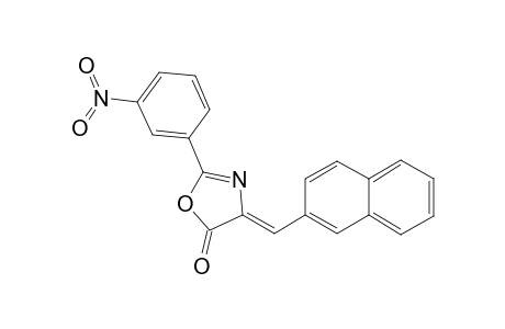 4-(2-Naphthylmethylene)-2-(3-nitrophenyl)-5(4H)-oxazolone