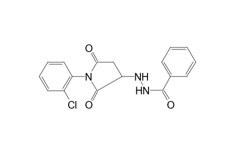 Benzoic acid N'-[1-(2-chloro-phenyl)-2,5-dioxo-pyrrolidin-3-yl]-hydrazide