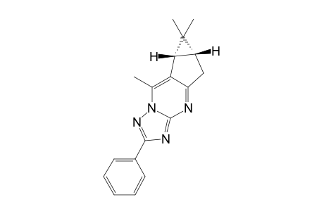 1,1,2-Trimethyl-4-phenyl-1,1a,7,7a-tetrahydro-2a,3,5,6-tetraazacyclopropa[a]-(s)-indacene