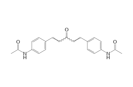 4',4'''-(3-oxo-1,4-pentadiene-1,5-diylidene)bisacetanilide