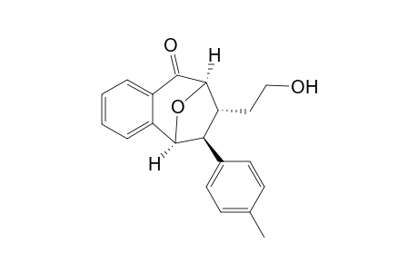 7-(2-hydroxyehtyl)-6-tolyl-5,6,7,8-tetrahydro-9H-5,8-epoxybenzo[7]annulen-9-one