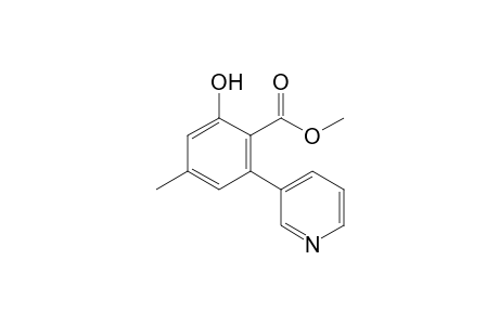 Methyl 2-Hydroxy-4-methyl-6-(pyrid-3-yl)benzoate