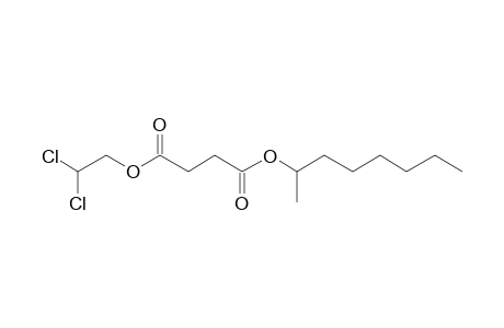 Succinic acid, 2,2-dichloroethyl 2-octyl ester