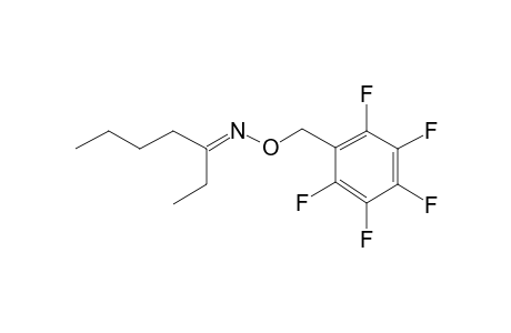 3-Heptanone oxime, o-[(pentafluorophenyl)methyl]-