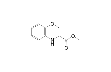 Acetic acid, 2-(2-methoxyphenylamino)-, methyl ester