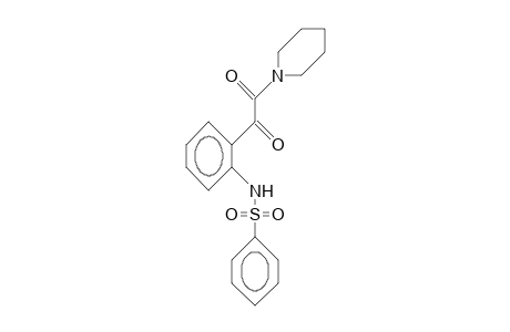 2'-(PIPERIDINOGLYOXYLOYL)BENZENESULFONANILIDE