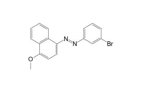 1-[(m-bromophenyl)azo]-4-methoxynaphthalene