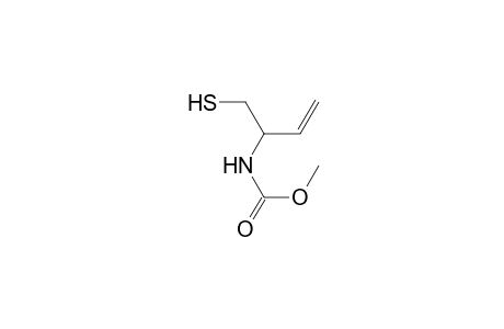 1-Mercapto-2-methoxycarbonylamino-but-3-ene