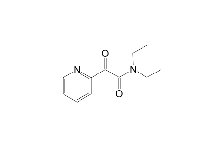 N,N-diethyl-2-keto-2-(2-pyridyl)acetamide