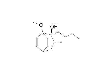 (2s*,3r*)-2-butyl-1-methoxy-3-methylbicyclo(3,2,2)non-6-en-2-ol