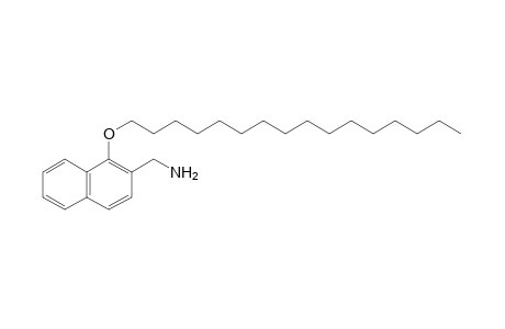 1-(hexadecyloxy)-2-naphthalenemethylamine