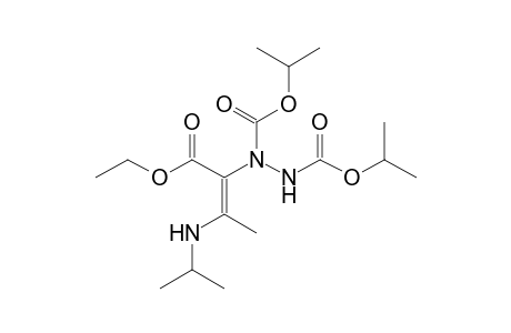 Diisopropyl 1-[(E)-2-(isopropylamino)-1-(ethoxycarbonyl)-1-propenyl]-1,2-hydrazinedicarboxylate