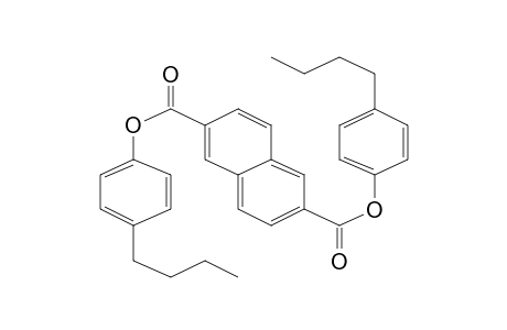 2,6-Naphthalenedicarboxylic acid, bis(4-butylphenyl) ester