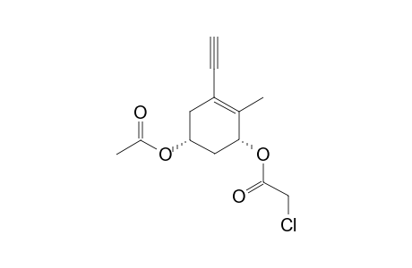 (3R,5R)-5-ACETOXY-3-(CHLOROACETOXY)-1-ETHYNYL-2-METHYLCYCLOHEX-1-ENE