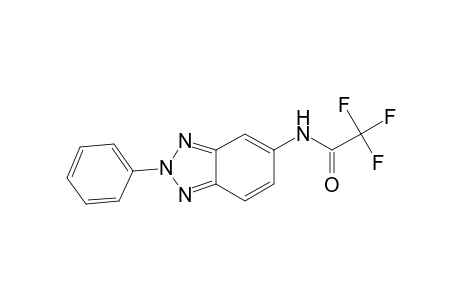2,2,2-Trifluoro-N-(2-phenyl-2H-1,2,3-benzotriazol-5-yl)acetamide