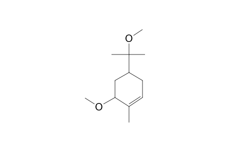 6-Methoxy-4-(1-methoxy-1-methylethyl)-1-methyl-1-cyclohexene