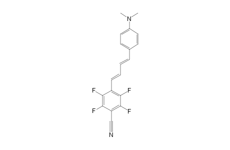 1-(4-CYANO-2,3,5,6-TETRAFLUOROPHENYL)-4-(4-DIMETHYLAMINOPHENYL)-1,3-BUTADIENE