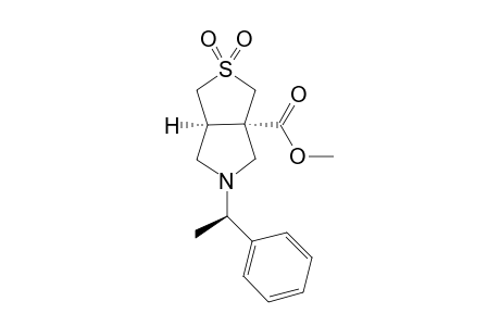 Methyl (3aR,6aS)-5-[1'-(phenylethyl)]-tetrahydro-1H-thieno[3,4-b]pyrrole-3a(3H)-carboxylate - 2,2-dioxide