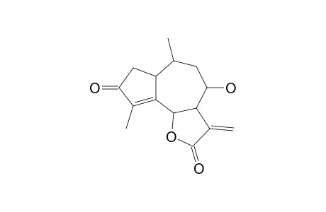 4-Hydroxy-6,9-dimethyl-3-methylidene-4,5,6,6A,7,9B-hexahydro-3ah-azuleno[4,5-B]furan-2,8-dione