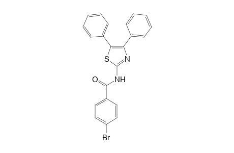 4-Bromo-N-(4,5-diphenyl-1,3-thiazol-2-yl)benzamide