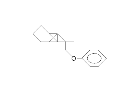 8-Methyl-8-phenoxymethyl-tetracyclo(5.1.0.0/1,6/.O/2,7/)octane