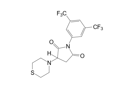 N-(alpha,alpha,alpha,alpha',alpha',alpha'-hexafluoro-3,5-xylyl)-2-thiomorpholinosuccinimide