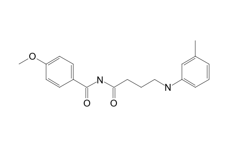 4-Methoxyl-N-(3-tolylamino-butyryl)-benzamide