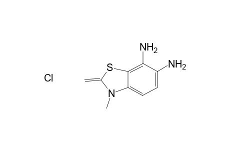 3-Methyl-2-methylene-2,3-dihydrobenzo[d]thiazole-6,7-diamine hydrochloride