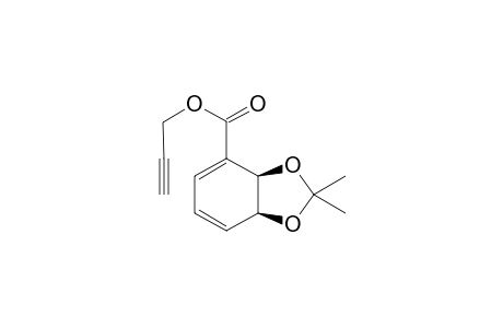 (3aR,7aS)-2,2-Dimethyl-3a,7a-dihydro-benzo[1,3]dioxole-4-carboxylic acid prop-2-ynyl ester