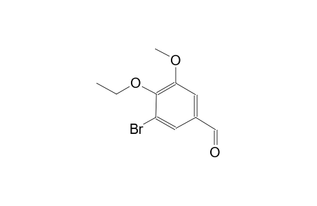 benzaldehyde, 3-bromo-4-ethoxy-5-methoxy-