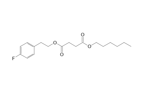 Succinic acid, 4-fluorophenethyl hexyl ester