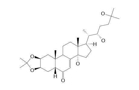 2,3-O-ISOPROPYLIDENEECDYSONE