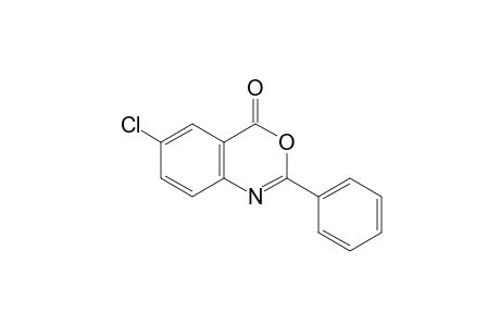 6-chloro-2-phenyl-4H-3,1-benzoxazin-4-one