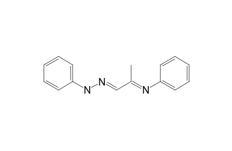 Propanal, 2-(phenylimino)-, phenylhydrazone, monoperchlorate