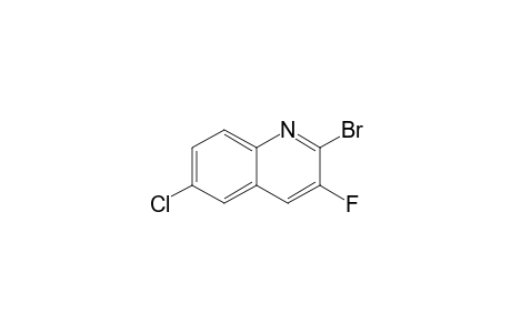 2-Bromo-6-chloro-3-fluoroquinoline