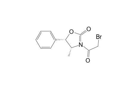 (4R,5S)-3-(2-bromanylethanoyl)-4-methyl-5-phenyl-1,3-oxazolidin-2-one