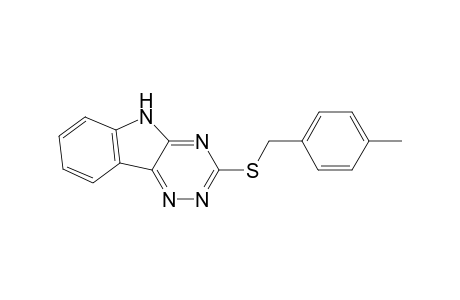 4-methylbenzyl 5H-[1,2,4]triazino[5,6-b]indol-3-yl sulfide