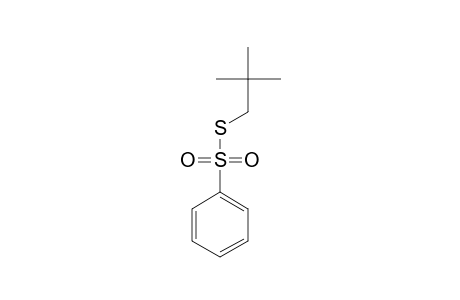 (2,2-DIMETHYLPROPYL)-S-BENZENETHIOSULFONATE